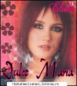 Dulce Maria - rbd_anahi y poncho_mia - Bine ati venit
