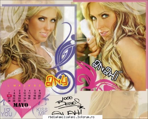 anahi - rbd_anahi y poncho_mia - Bine ati venit